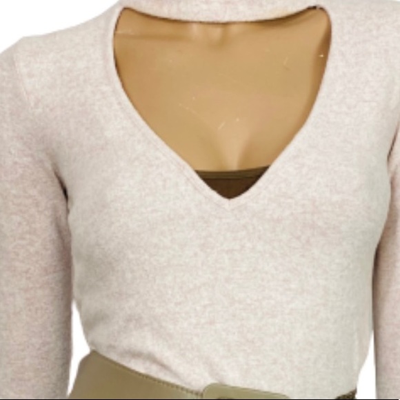 Forever 21 Choker Neck Soft Knit Top in Pink - Picture 8 of 12